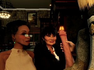 2 alte Schlampen für einen jugendlichen Knopf