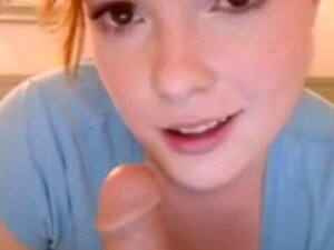 JOI von der rothaarigen Frau mit großen Titten