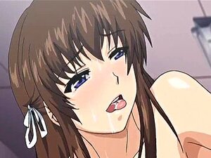 Großtittige Hentai-Brünette wird gefickt