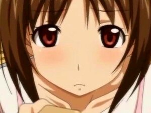 Süßes Anime-Mädchen bekommt Nippel geleckt