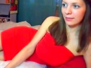 Schöne Cam-Girl mit großen Titten