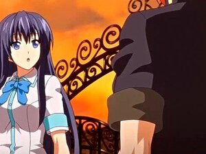 Hentai-Rothaarige wird von einem riesigen Penis durchgerammelt.