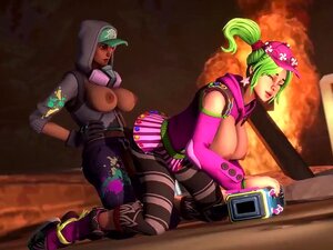 Fortnite Zoey und Teknique Entspannungszeit FutaxFem + FutaxFuta