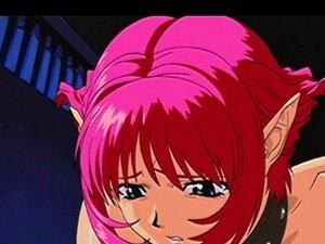 Rothaariges Anime-Monster im Gefängnis gefickt. Rothaariges