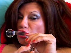 Geile reife Brünette