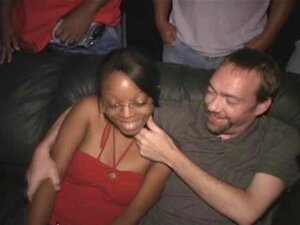 Ebony Cutie Porn Theater Gang Bang